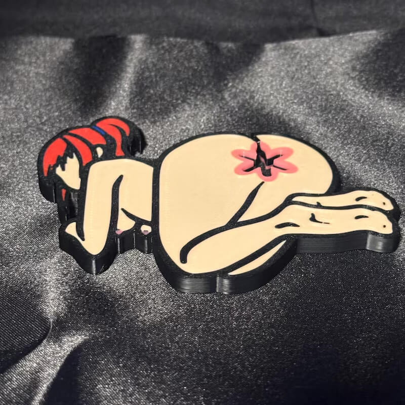 3D-gedruckter Brotclip – lustiges und respektloses Küchen-Spaßgeschenk