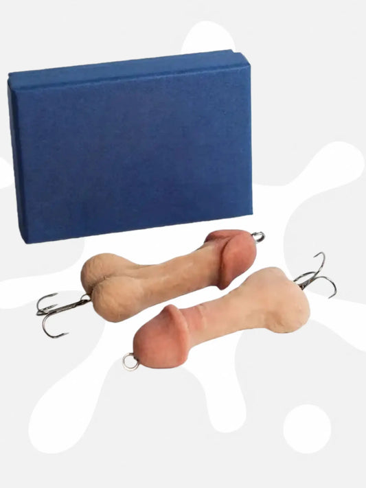 Appât de pêche fantaisie rigolo en forme de Willy, idée cadeau