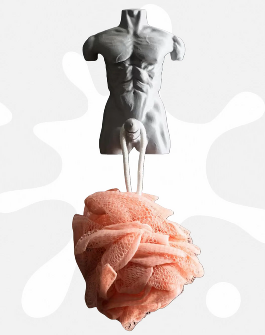 "Hung Hook" Fun Muscular Man Wall Hook