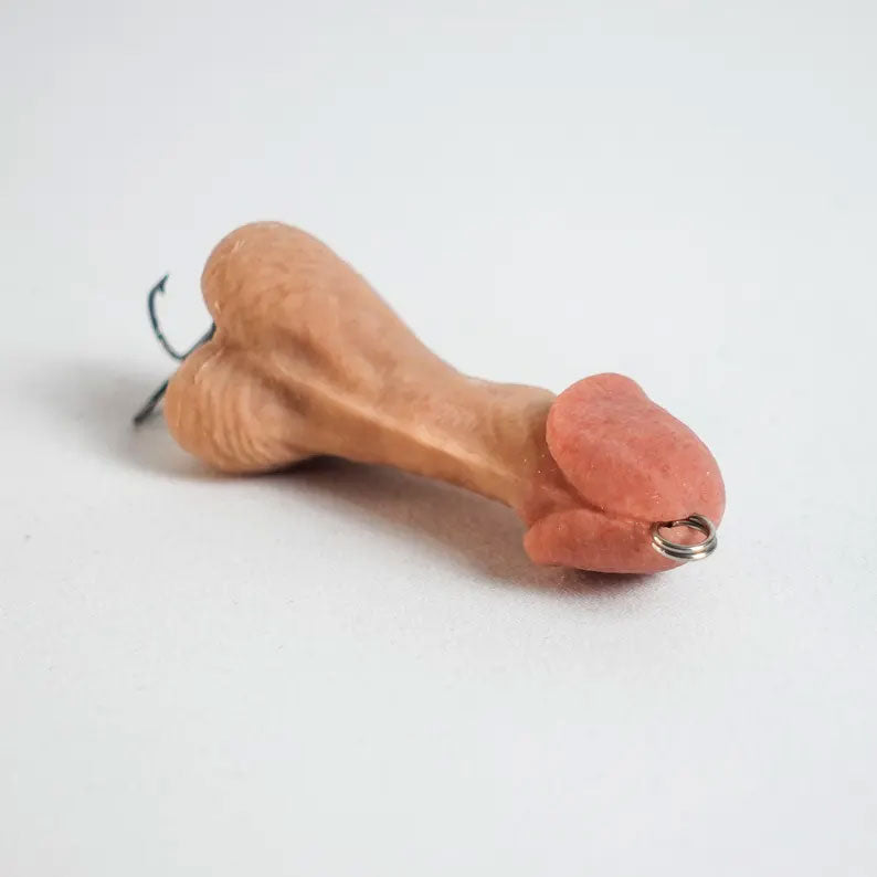 Lustiger Angelköder in Penisform als Geschenk