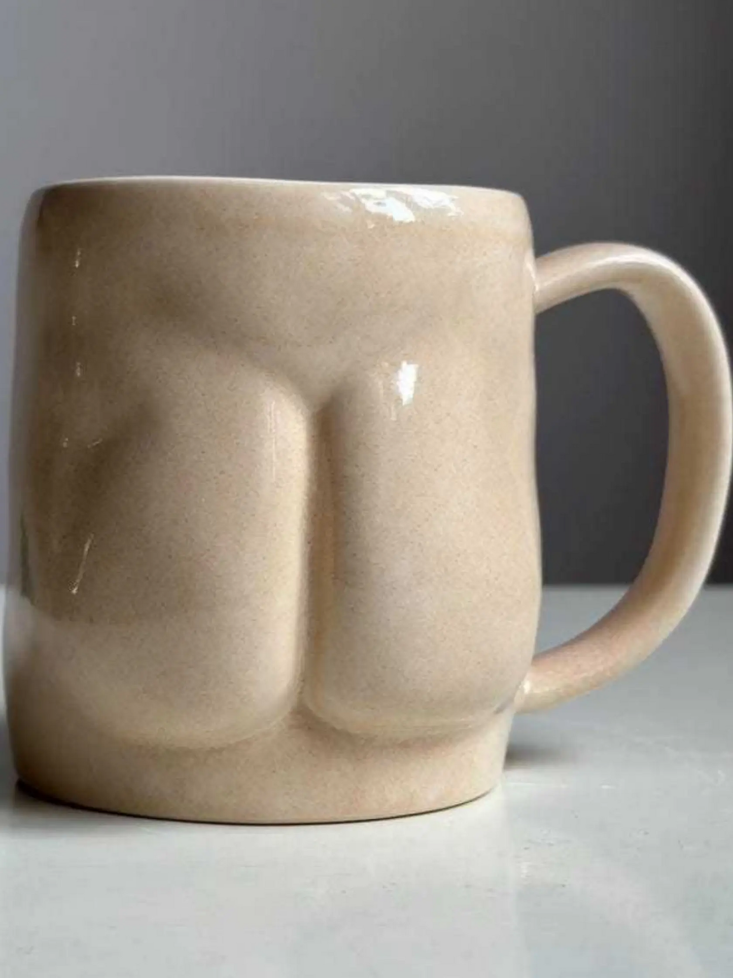 Handmade Ceramic Penis Mug for adults featuring unique novelty products by Ballsy Billy