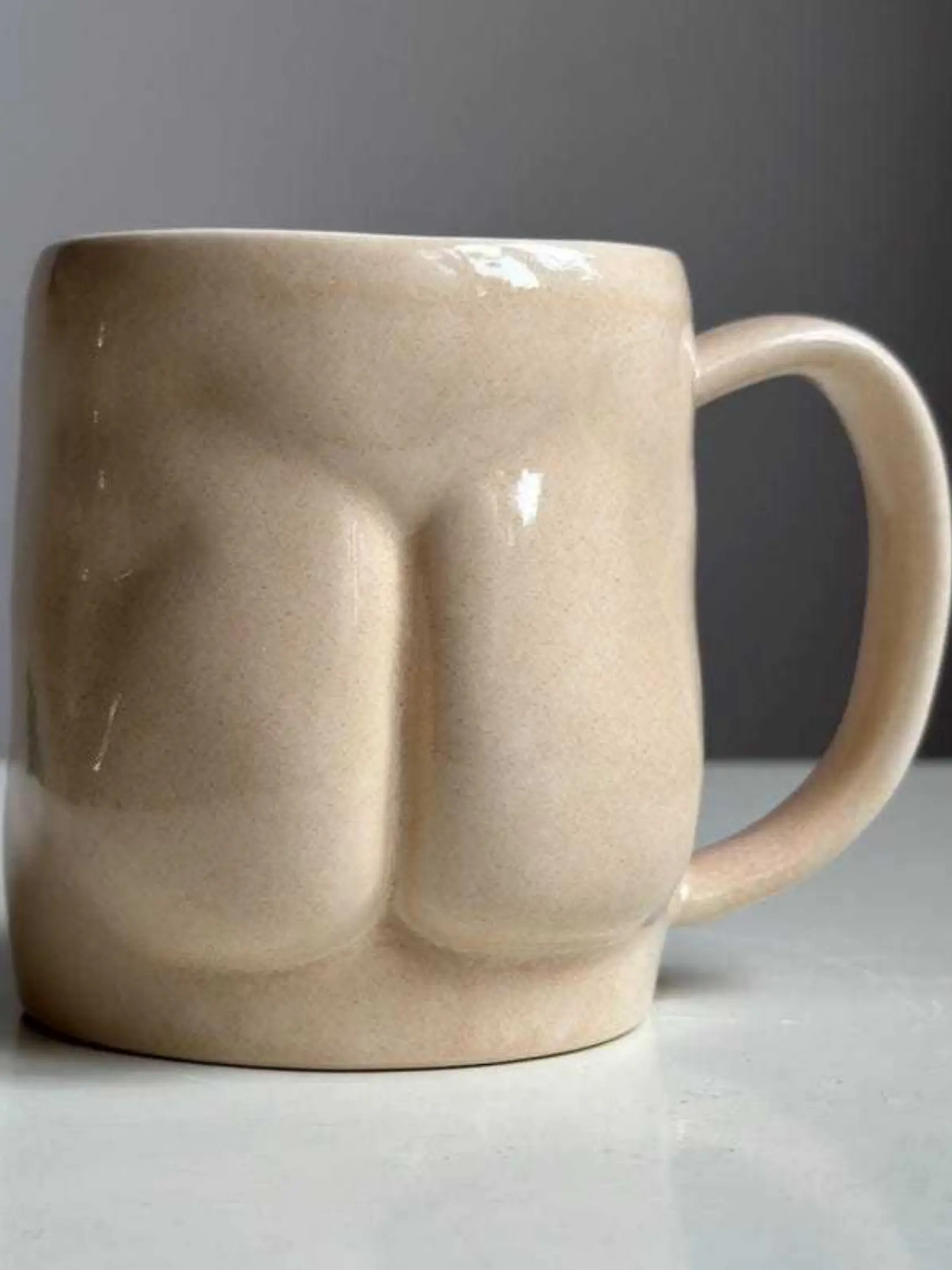 Handmade Ceramic Penis Mug for adults featuring unique novelty products by Ballsy Billy