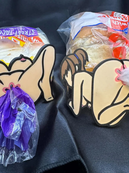 3D Printed Novelty Bread Clip for adults featuring unique novelty products by Ballsy Billy