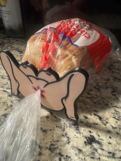 3D Printed Novelty Bread Clip for adults featuring unique novelty products by Ballsy Billy