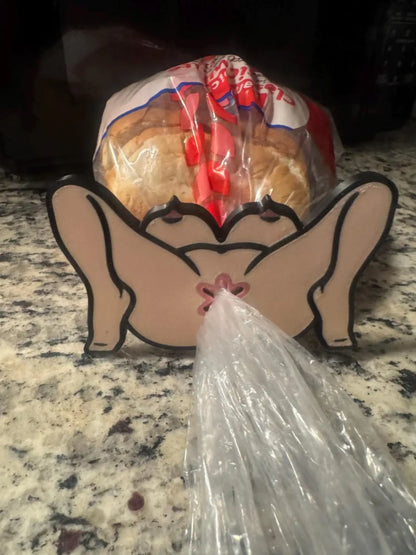 3D Printed Novelty Bread Clip for adults featuring unique novelty products by Ballsy Billy
