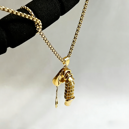 Erectable Penis Pendant Necklace
