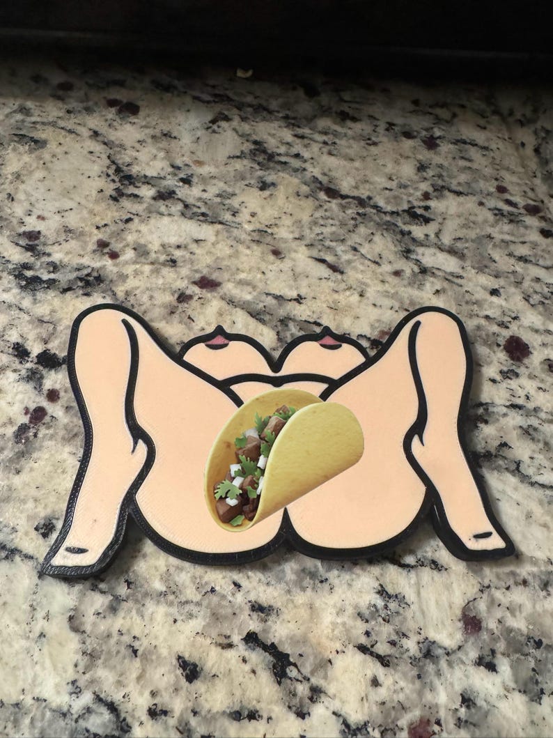3D-gedruckter Brotclip – lustiges und respektloses Küchen-Spaßgeschenk