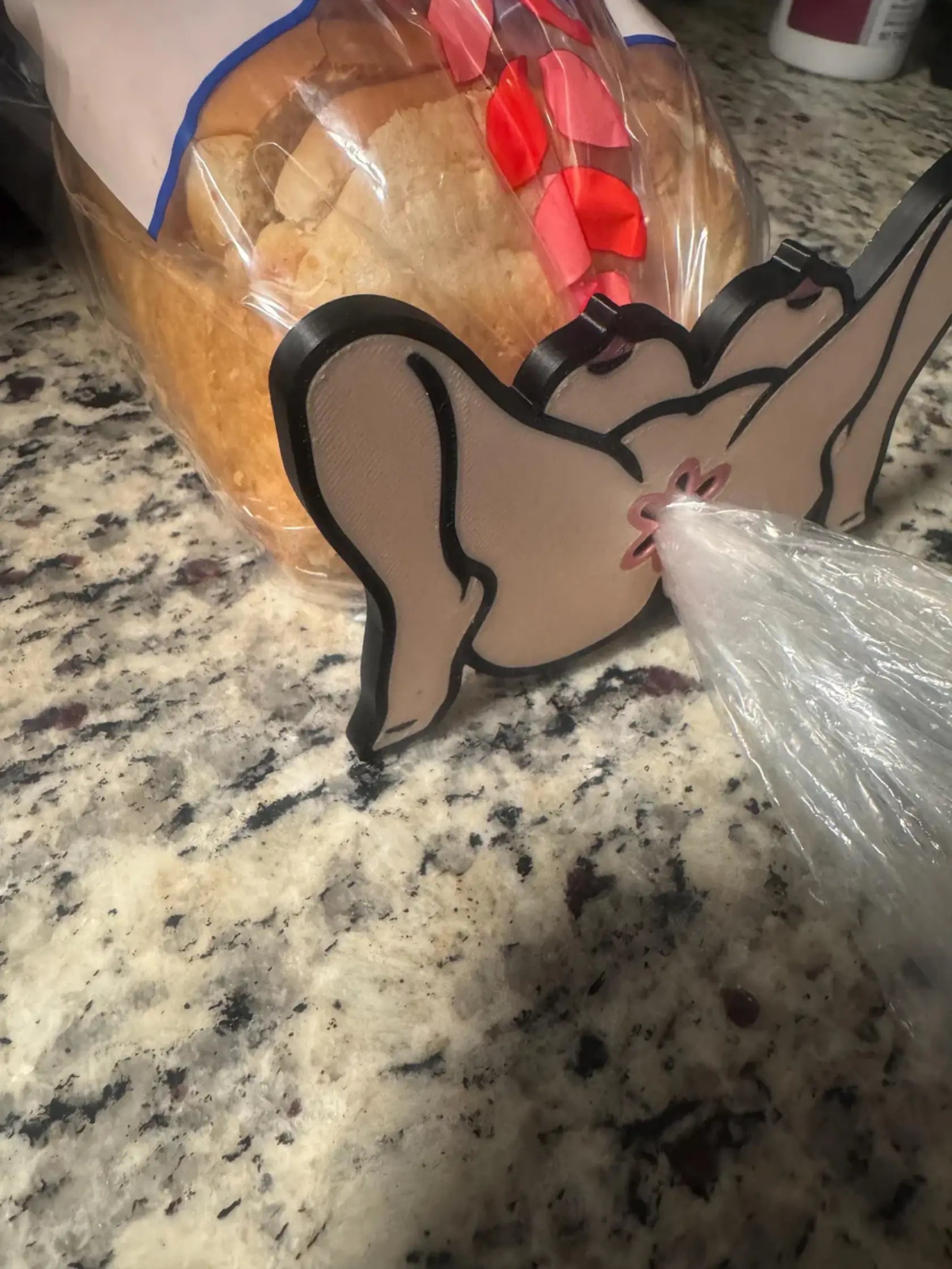 3D Printed Novelty Bread Clip for adults featuring unique novelty products by Ballsy Billy