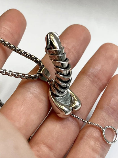 Erectable Penis Pendant Necklace for adults featuring unique novelty products by Ballsy Billy