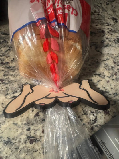 3D Printed Novelty Bread Clip for adults featuring unique novelty products by Ballsy Billy