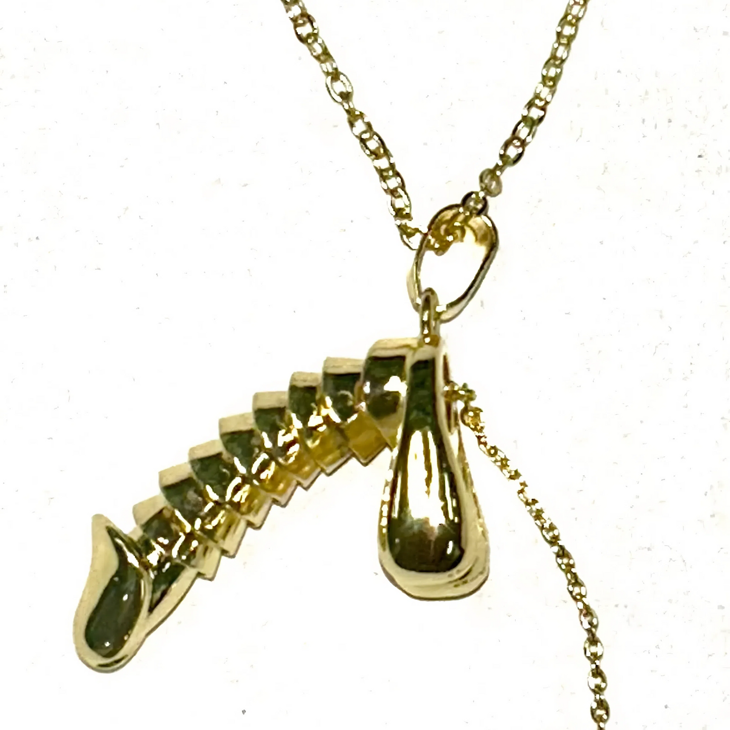 Erectable Penis Pendant Necklace
