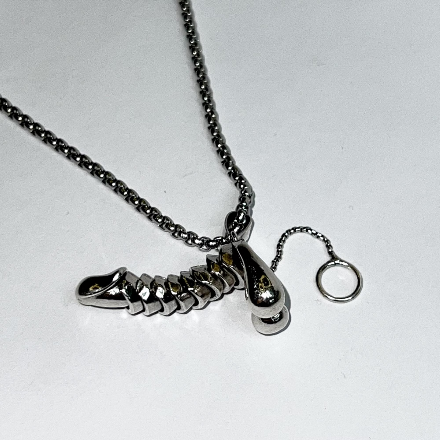 Erectable Penis Pendant Necklace