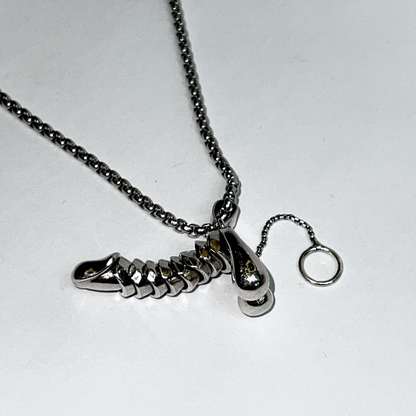 Erectable Penis Pendant Necklace