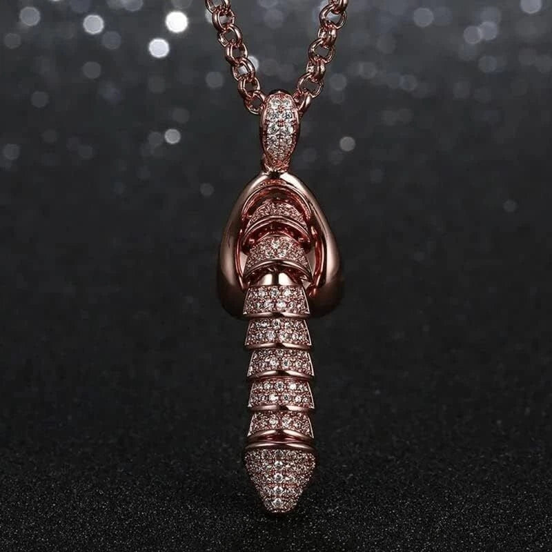 Erectable Penis Pendant Necklace